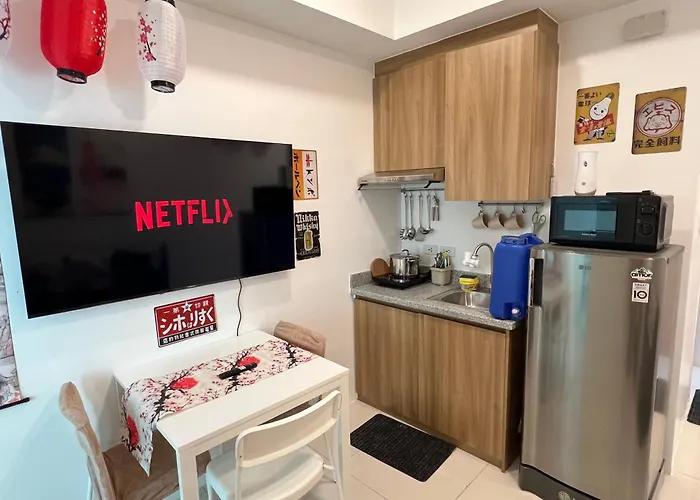 Japan Theme Near Shaw Mrt Kapitolyo Shangrila Mall Megamall Elements Netflix Prime Hbo Max Apartamento *